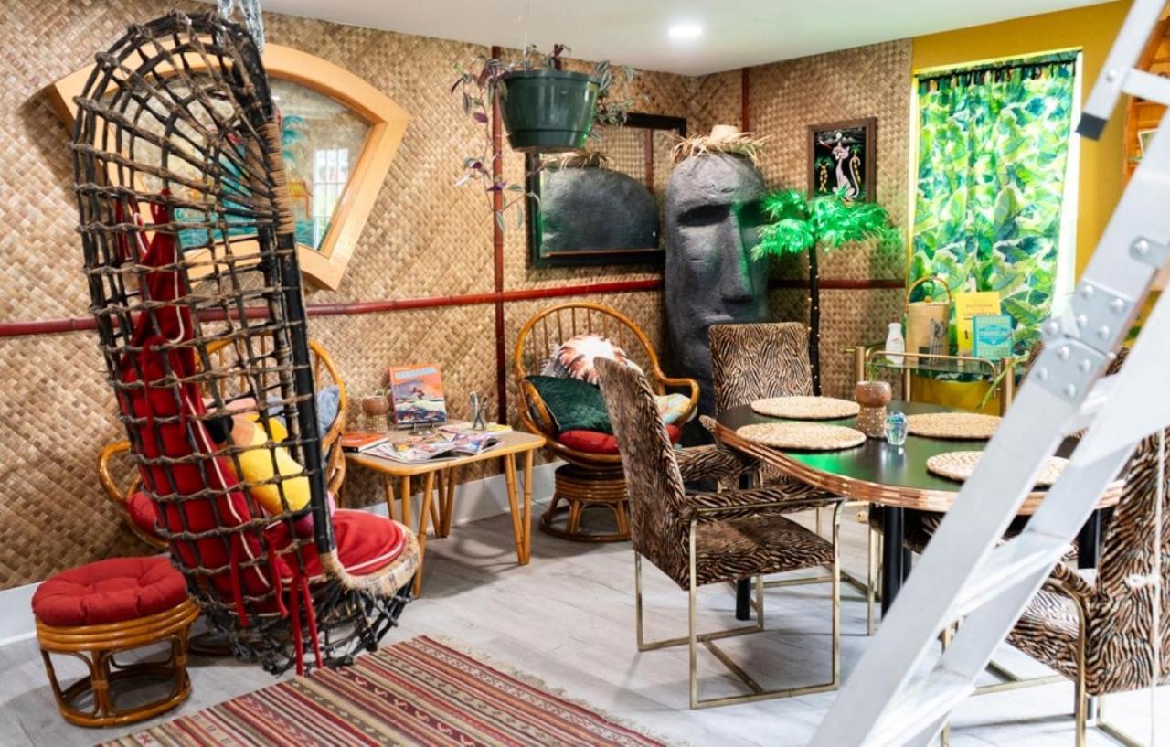 ルイスビル Tropical Tiki Hutヴィラ エクステリア 写真